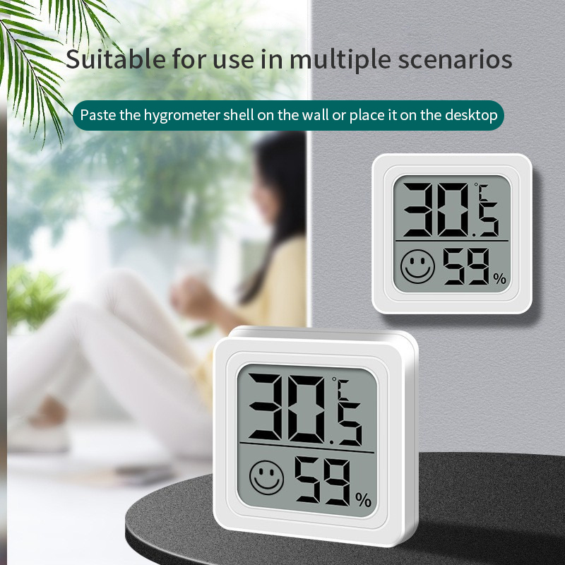 LCD Digital Thermometer Hygrom - Home Automation Industry reseña y precio