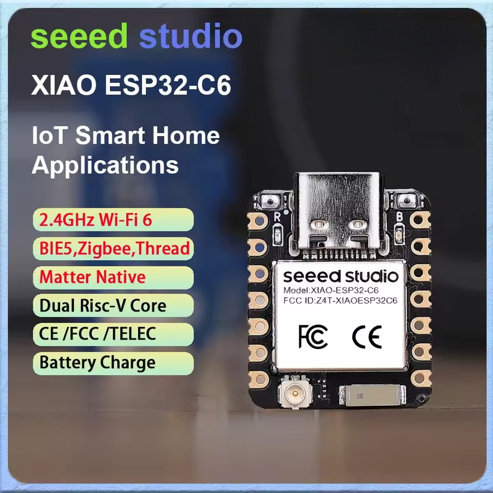 XIAO ESP32-C6 Super Mini Devel - Home Automation With Arduino reseña y precio