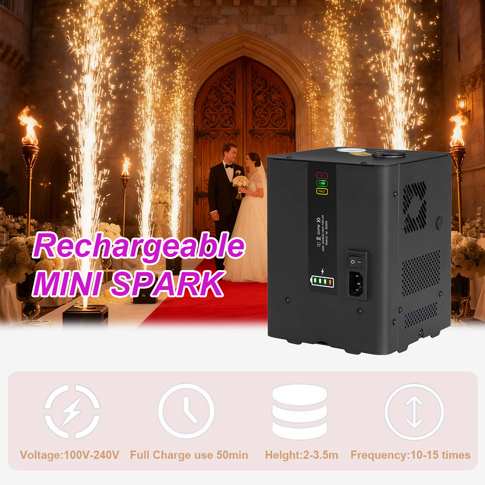 Mini Cold Spark Rechargeable B - Home Automation Industry reseña y precio