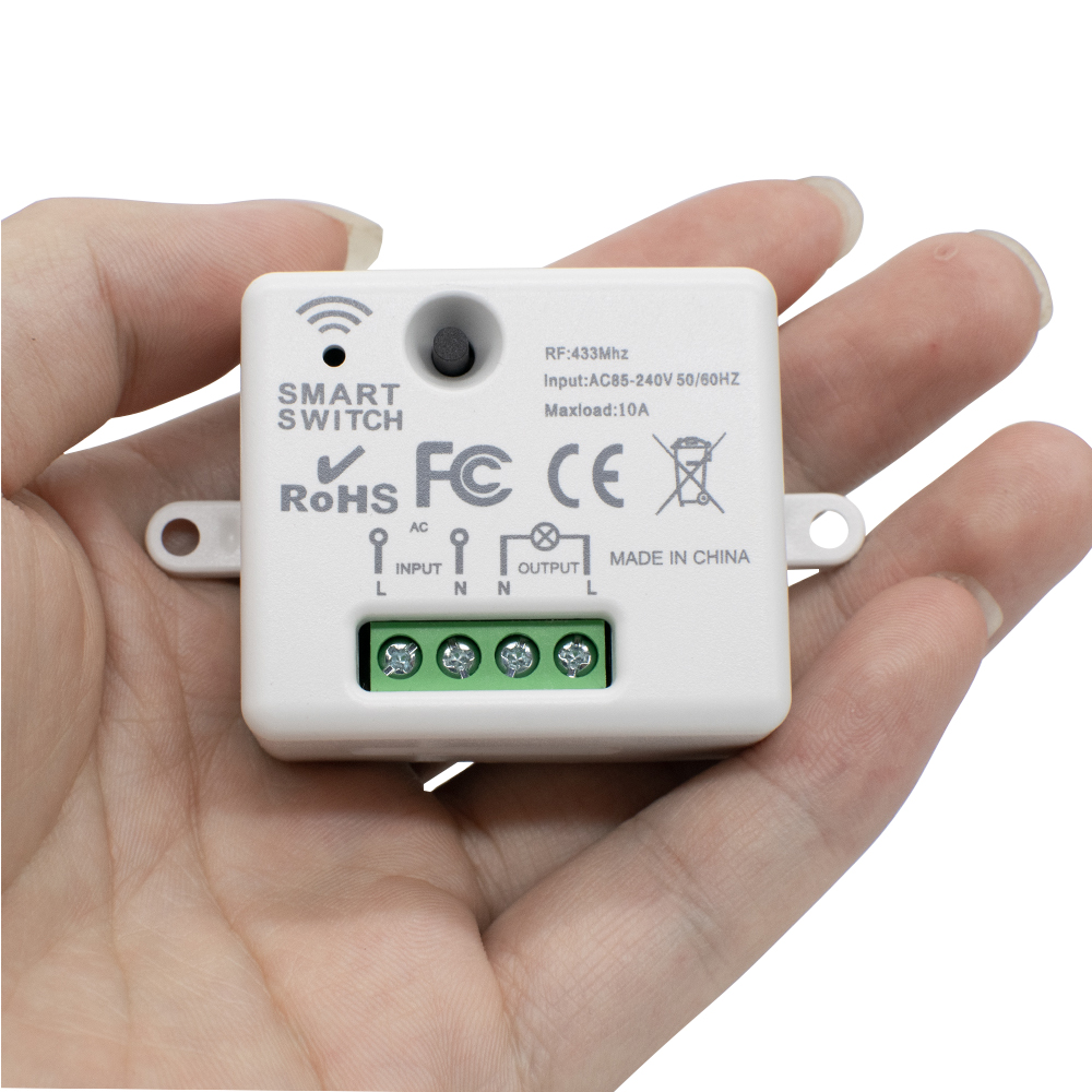 220V 1CH Wireless Remote Contr - 433Mhz Receiver Module reseña y precio