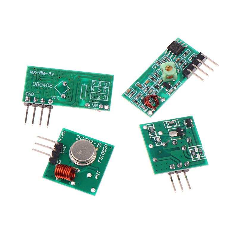 1/2Pcs 433MHZ 315MHZ Transmitt - 433Mhz Receiver Module reseña y precio
