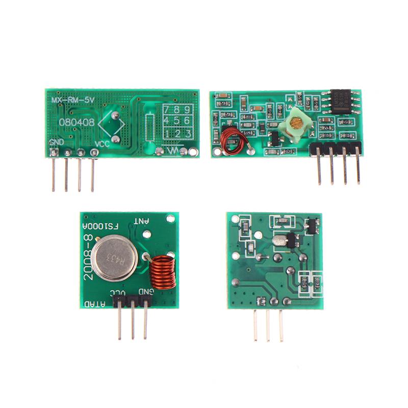 1/2Pcs 433MHZ 315MHZ Transmitt - 433Mhz Receiver Module reseña y precio