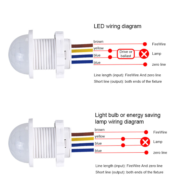 Time Delay PIR Infrared Body M - Motion Sensor Pir Wired reseña y precio