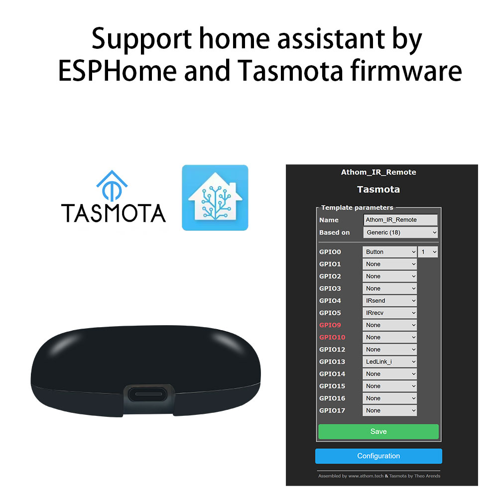 Tasmota MQTT IR Remote Control - Ir Blaster Universal reseña y precio