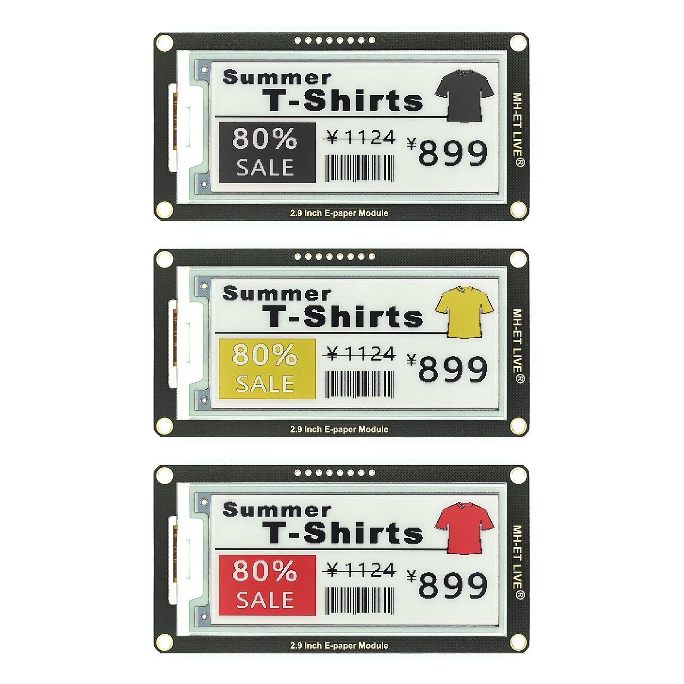 2.9 Inch Epaper Module E-paper - Display Epaper 2.9 reseña y precio