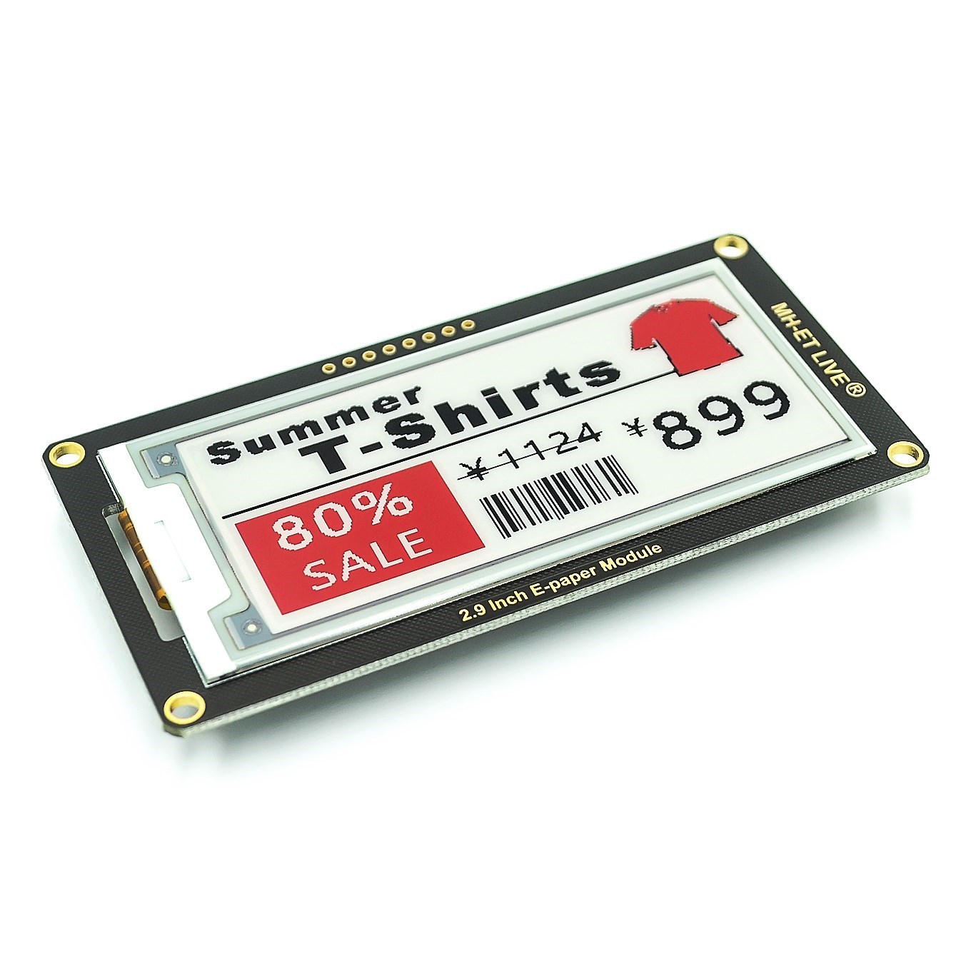 2.9 Inch Epaper Module E-paper - Display Epaper 2.9 reseña y precio