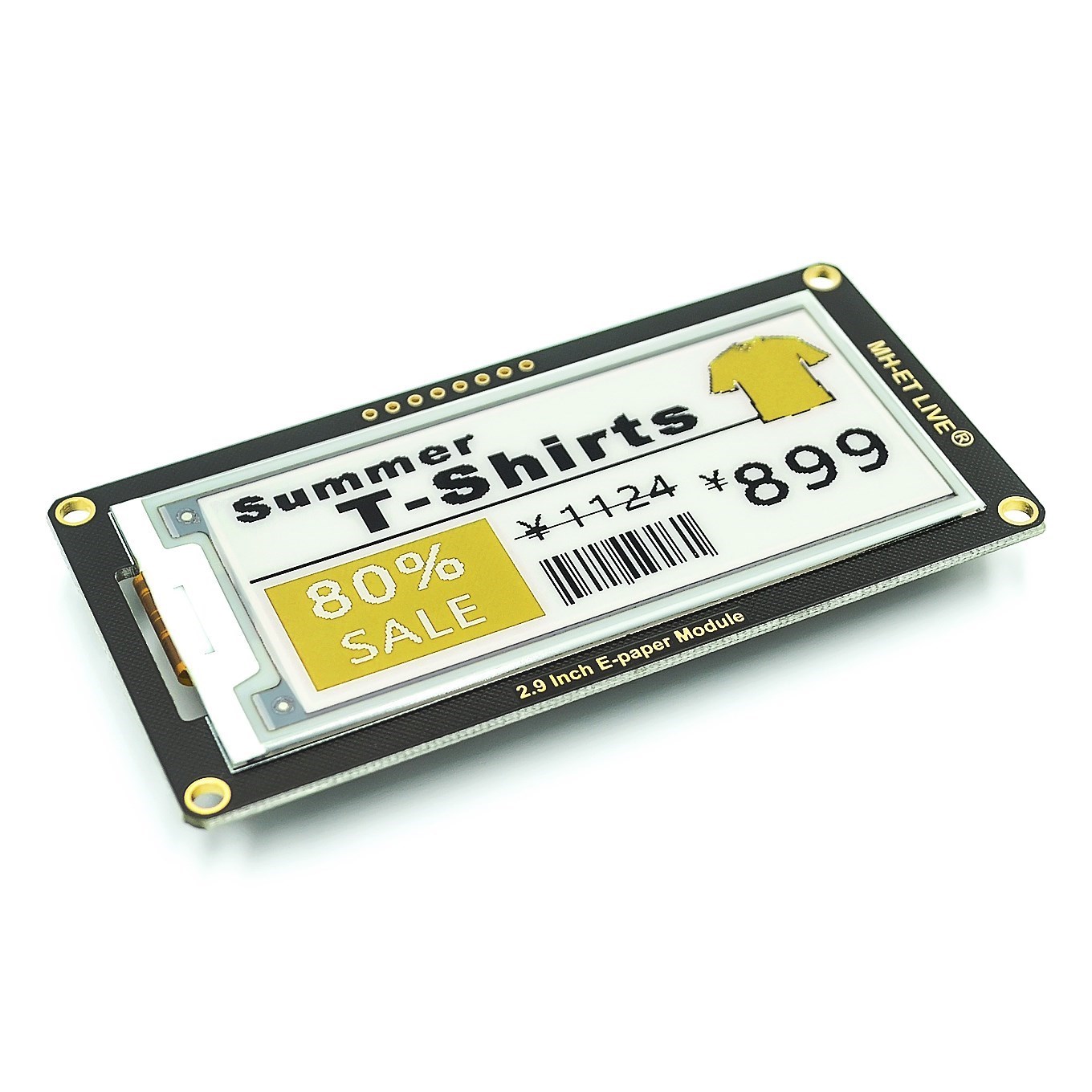 2.9 Inch Epaper Module E-paper - Display Epaper 2.9 reseña y precio